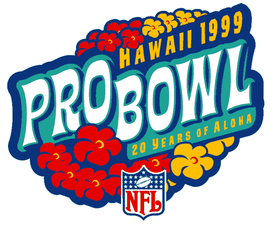 Pro Bowl 1999 Primary Logo iron on transfers for clothing